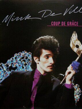 mink willy deville coup de grace 1981 promo lp - r&b soul punk rock cbgb nyc